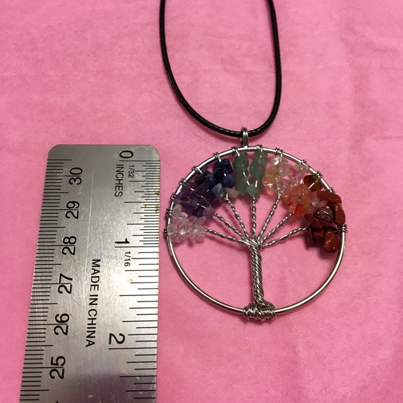 Chakra Tree of Life Necklace - Picture 4 of 4