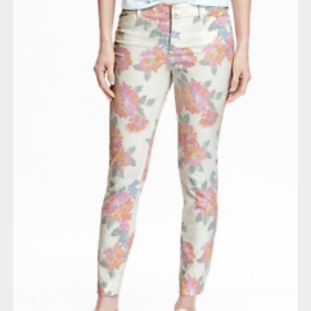 Old navy floral pants