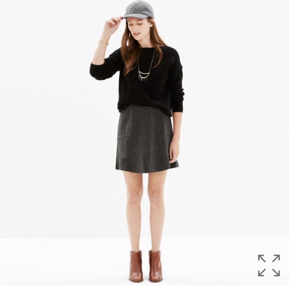Madewell mini skirt