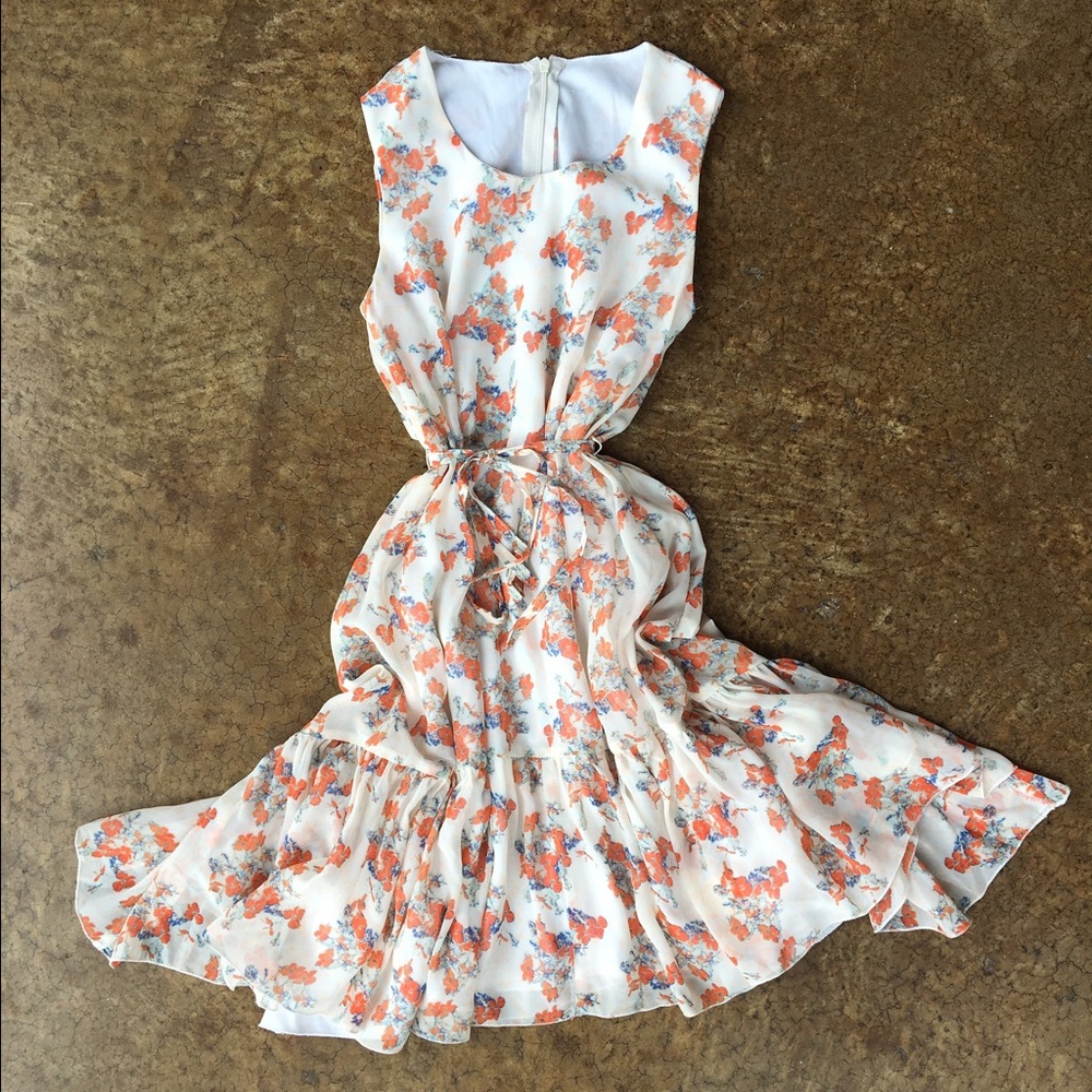 Tween floral dress