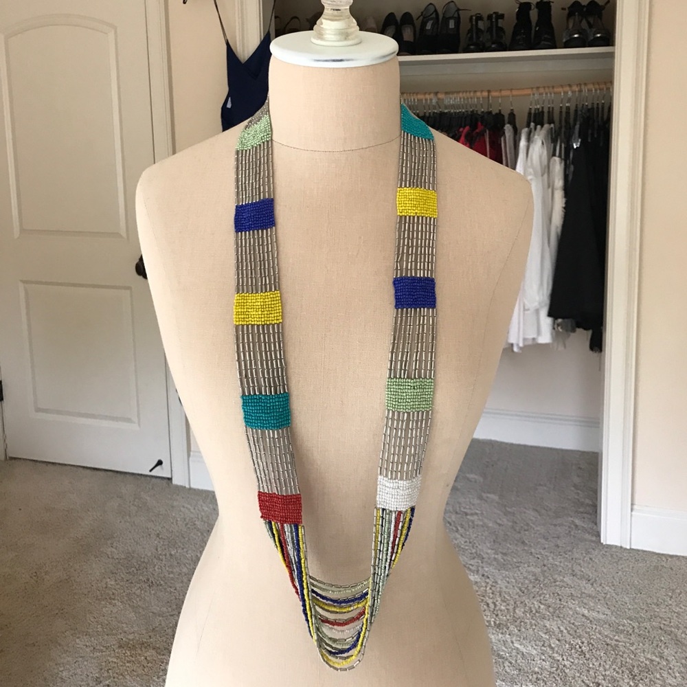 Erica Lyons Long Beaded Necklace