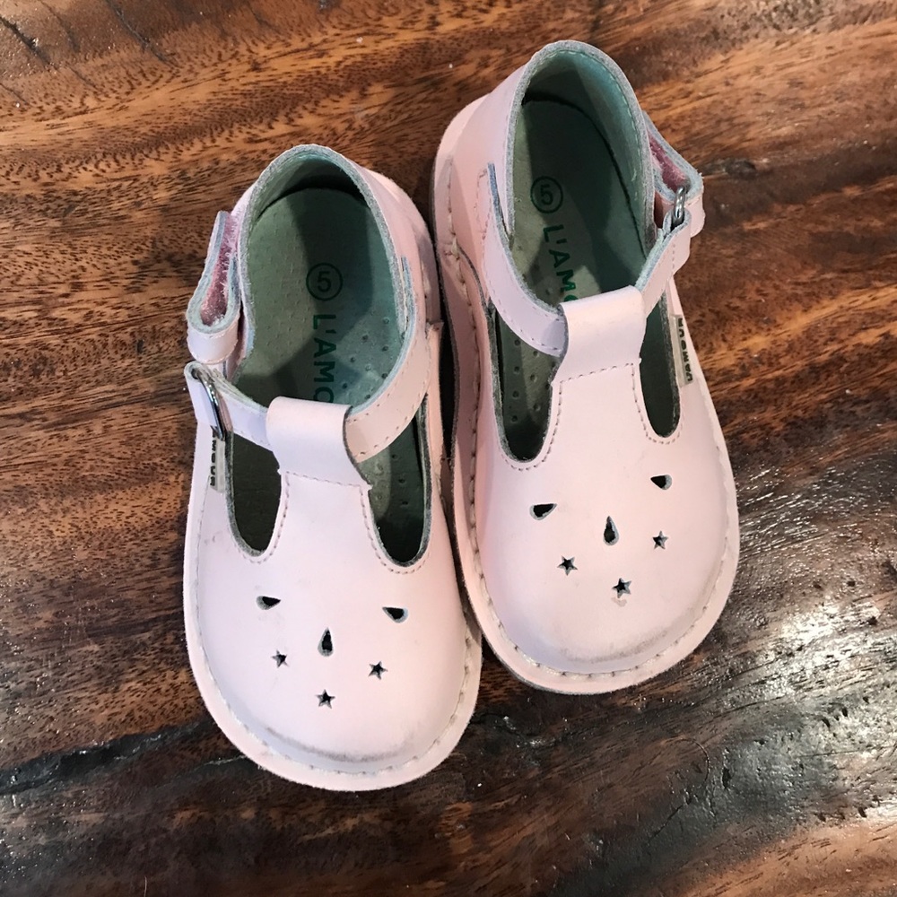 L'Amour pink shoes