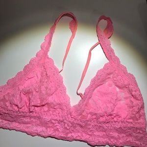 Hanky Panky Pink Lace Bralette