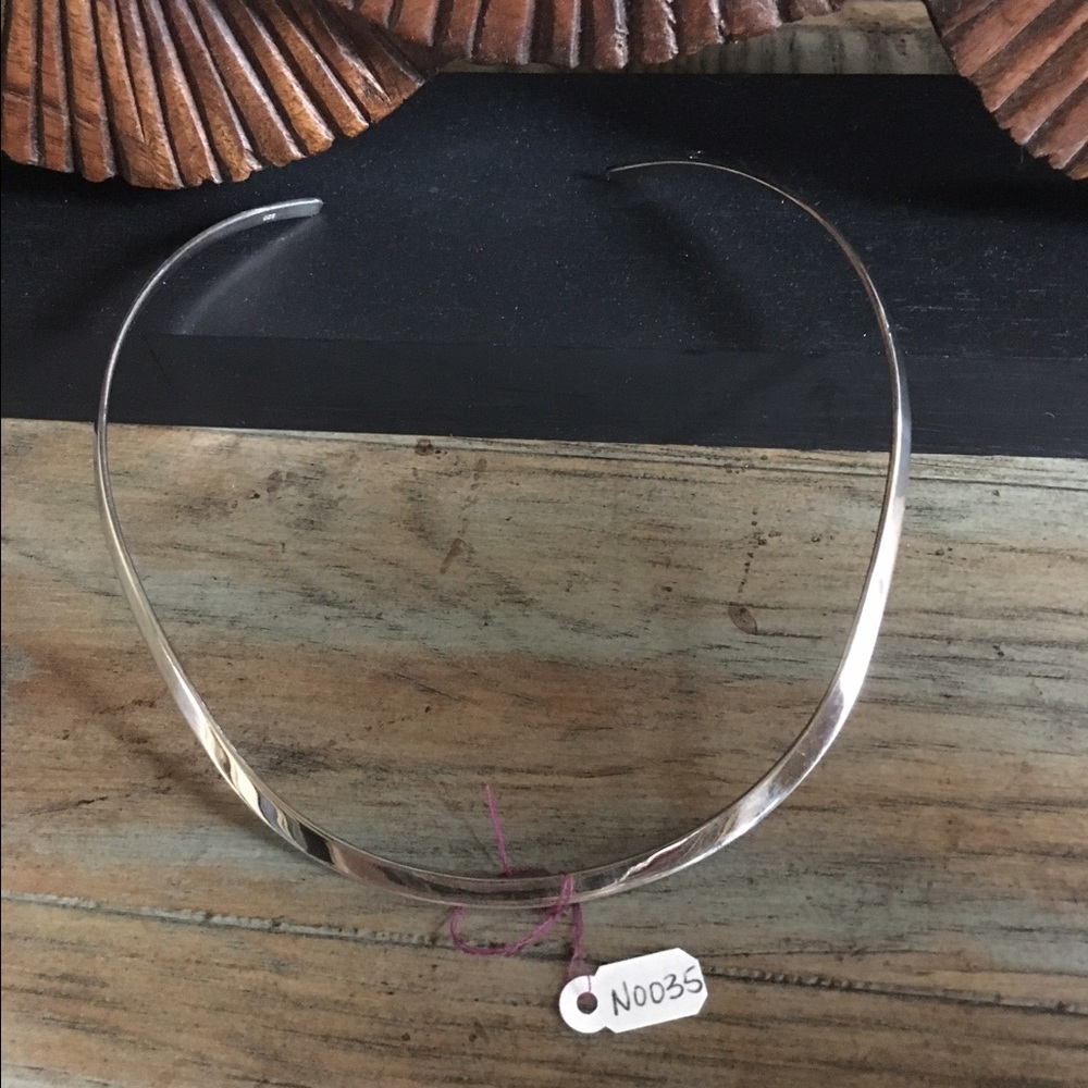 Retired Silpada Sterling Silver Collar Necklace
