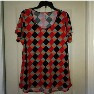 Lularoe Ladies Classic T Top Size XL EUC