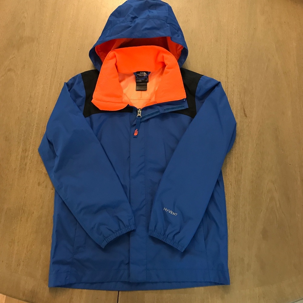 Boys North Face rain jacket