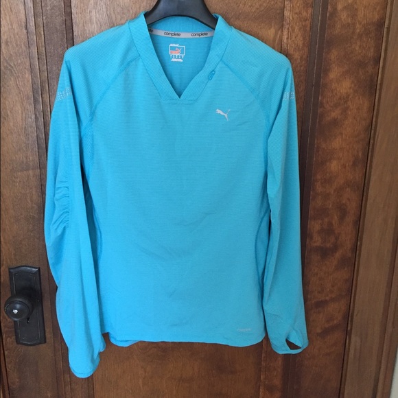 Puma Long Sleeved Workout Top - Picture 1 of 4