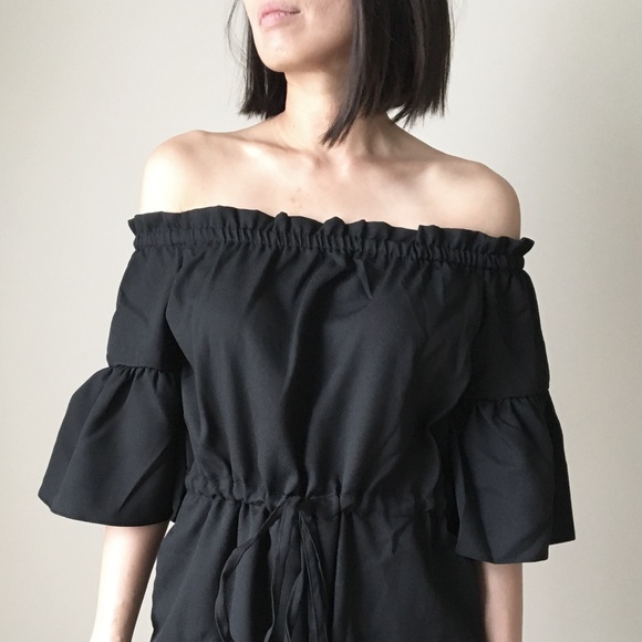 1DAY SALE top quality off shoulder romper - Picture 5 of 5