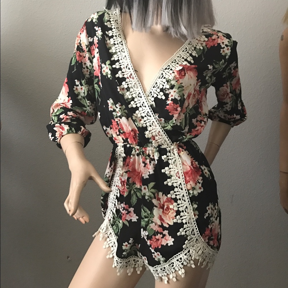 Floral Romper