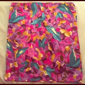 Short Floral Scarf Short Floral Scarf