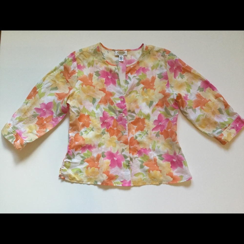 Linen blouse.