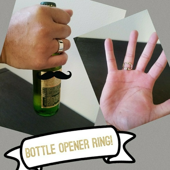 Other - Stainless Steel Bottle Opener Ring