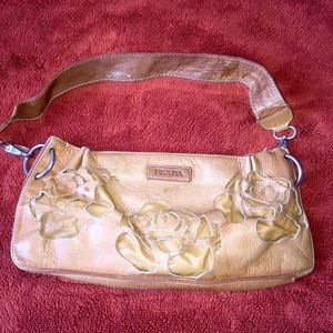 Tan Prada shoulder bag