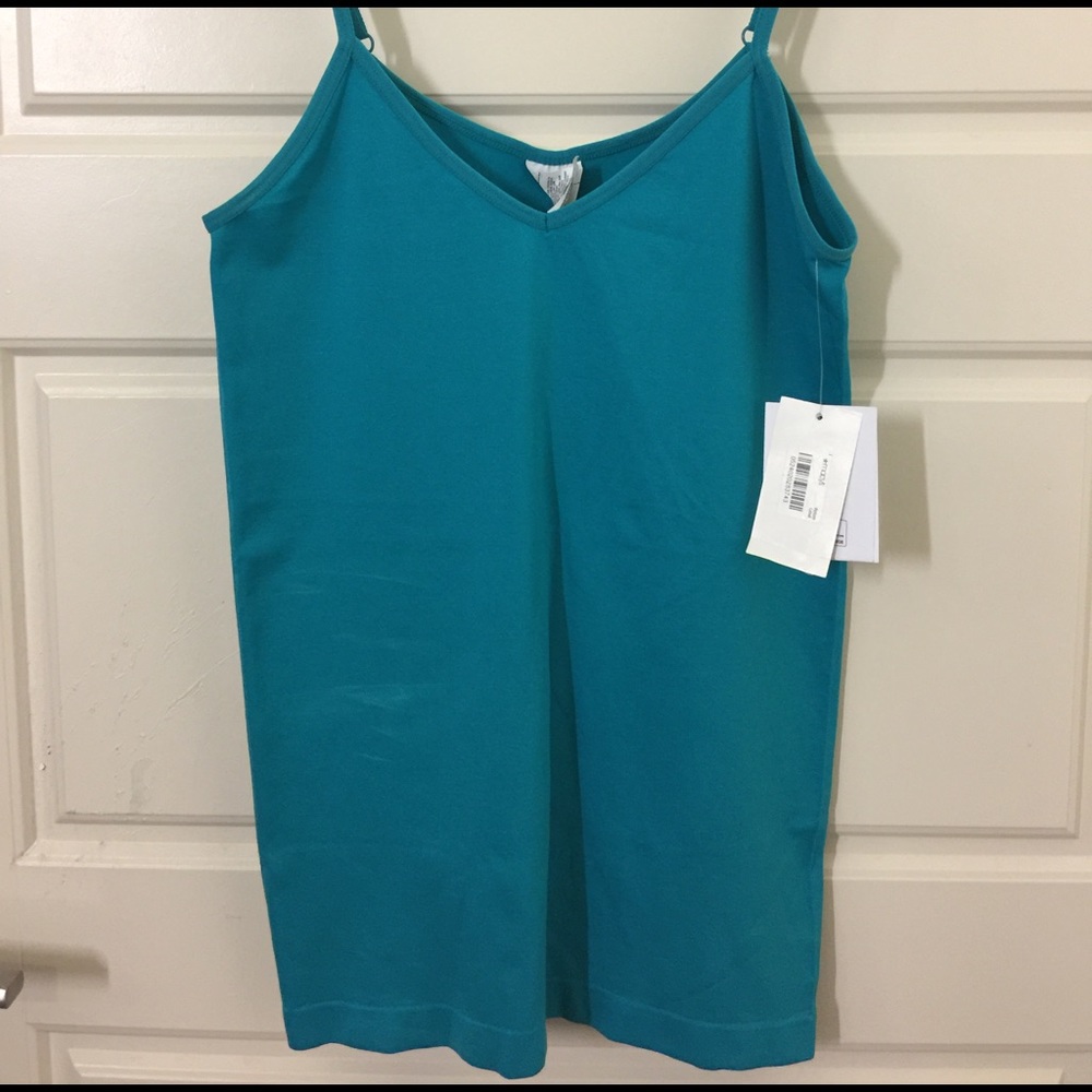 Aqua blue tank
