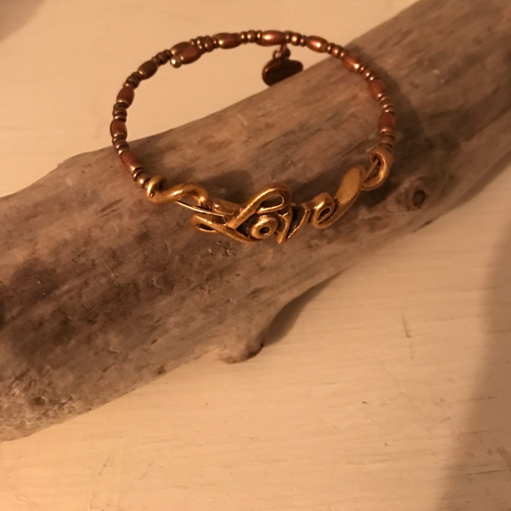 Alex and Ani love bracelet