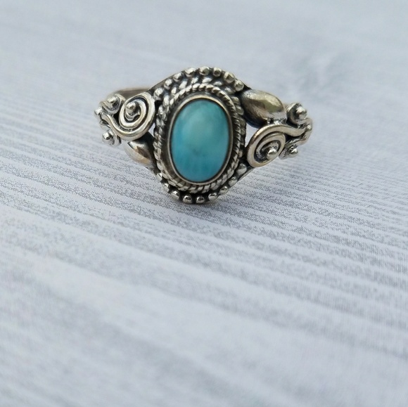 Jewelry - 🆕NATURAL LARIMAR RING