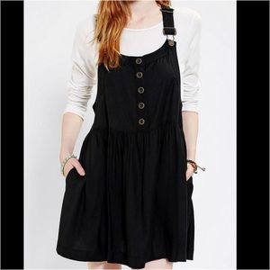 Black Overall Dress