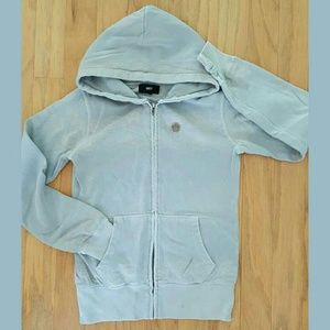 Obey medium zip up hoodie