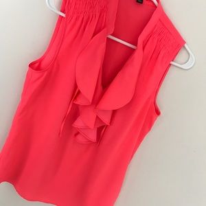 Ann Taylor neon top