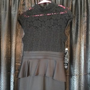 Peplum dress