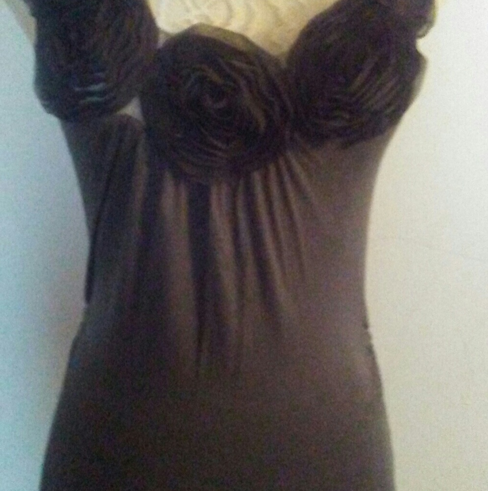 Beautiful gray rose top
