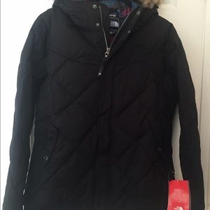 Black The North Face Down Jacket