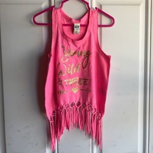 Size 4 fringe tank
