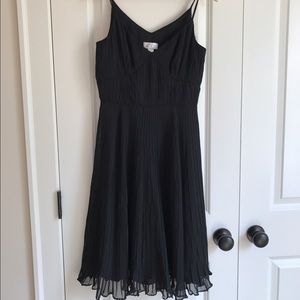 Ann Taylor LOFT black spaghetti strap dress- Sz 2