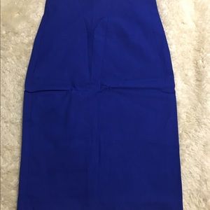 Royal Blue Pencil Skirt