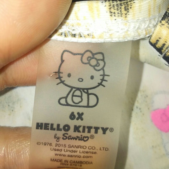 Hello kitty leopard girls swim suit - Picture 4 of 4