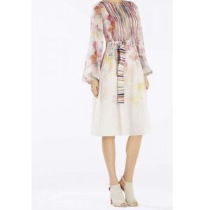 BCBG Runway Khayri Mid Length Long Sleeve Dress