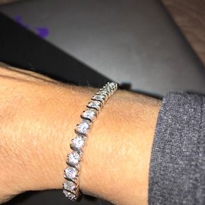 Tennis bracelet diamonique