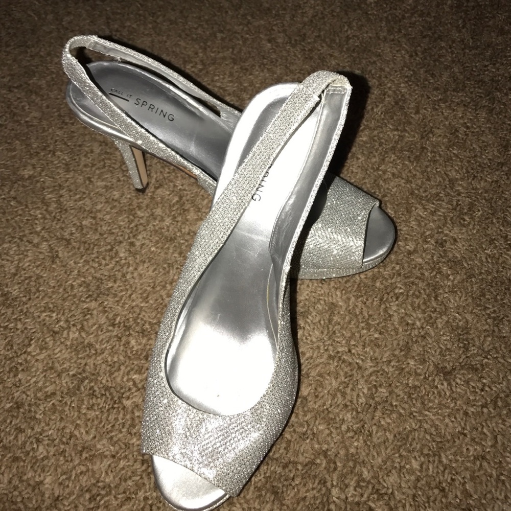 Sparkly formal shoes