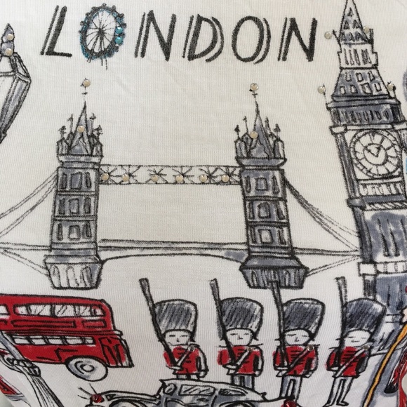 NEW LONDON England ladies' cut T shirt XS S L XL - Picture 5 of 5