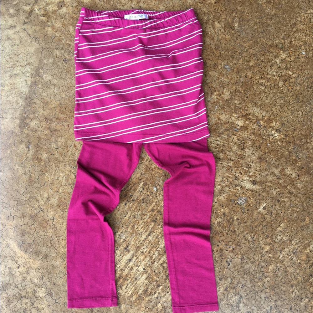 Girl skirt legging