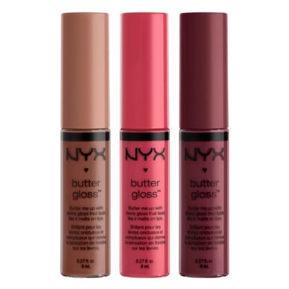 NYX Lipstick BUTTER LIP GLOSS SET 10