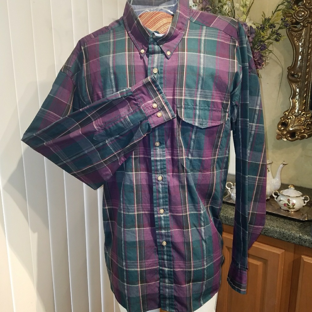 Dockers men's long sleeve Oxford button-down shirt