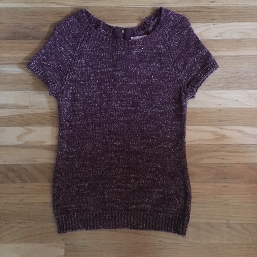 Romeo and Juliet Couture Short Sleeve Sweater!
