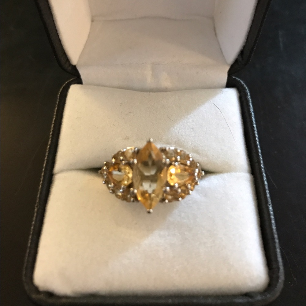 Citrine Sterling Silver ring
