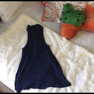 Free people knit turtle-neck tank