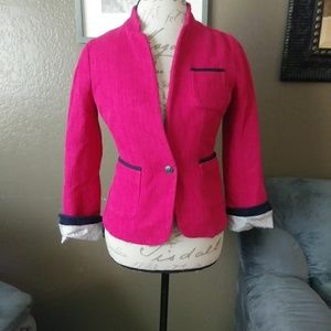 Hot pink blazer