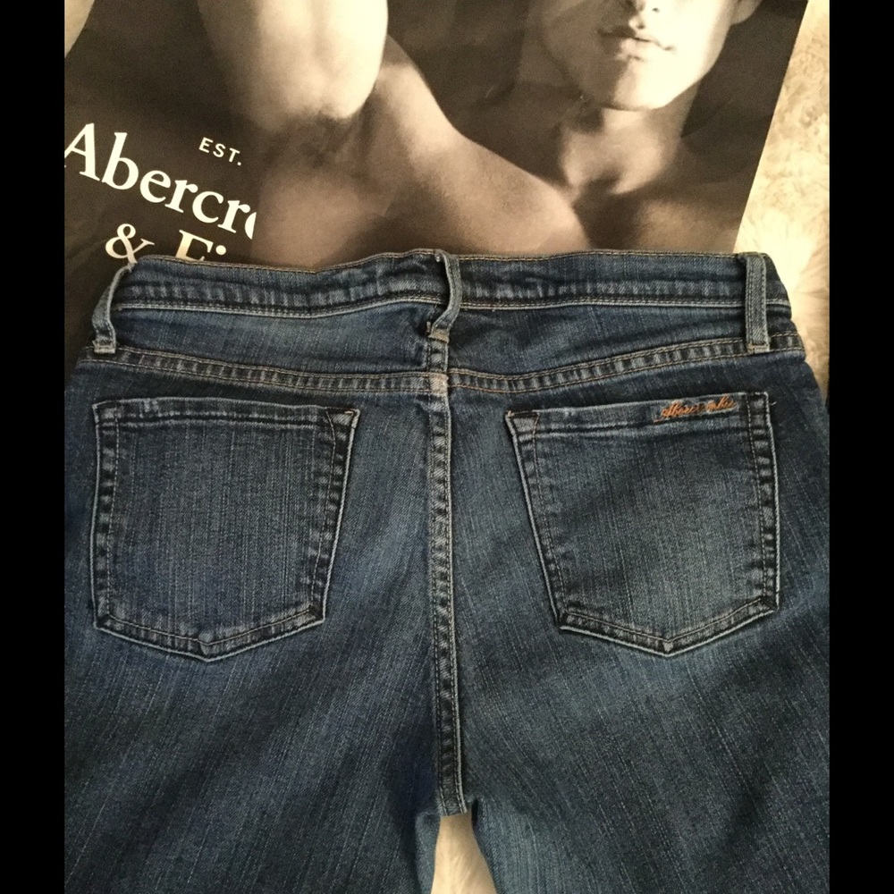 Skinny Abercrombie &Fitch Bottom zip jeans