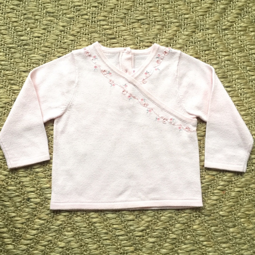 Sweet Gymboree Pink Sweater!