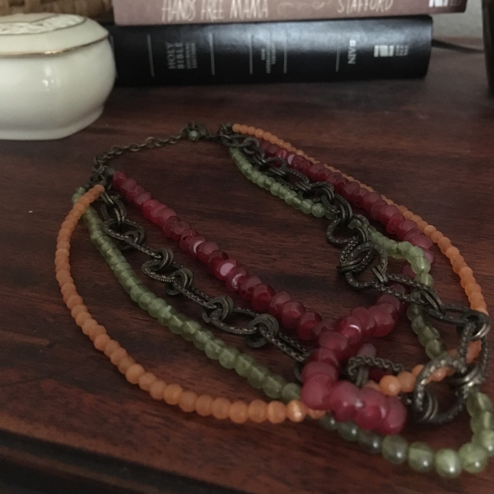 Beaded short/chocker length Premier necklace