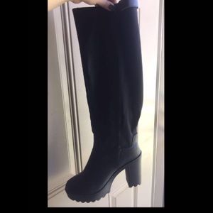 Knee high boots