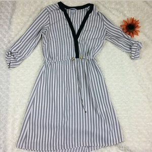 NWT Sz 6 H&M Black and White Dress