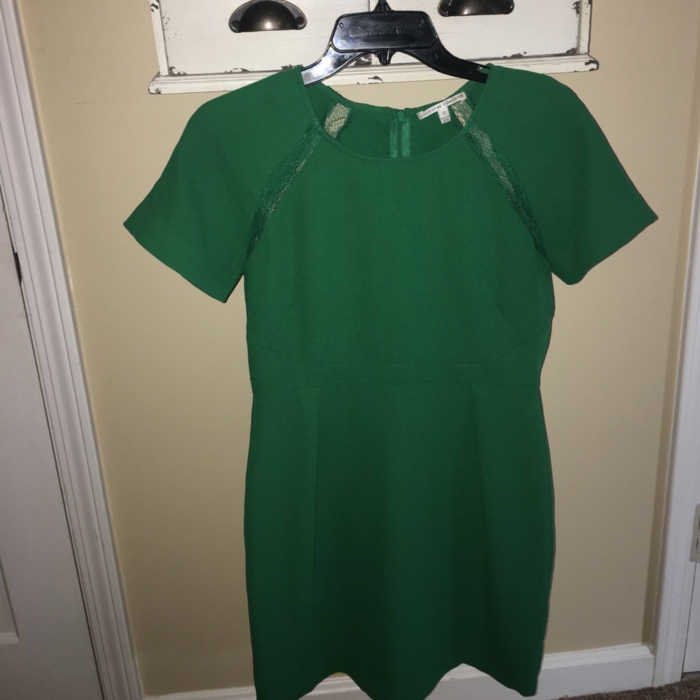 Collective Concepts green mini dress
