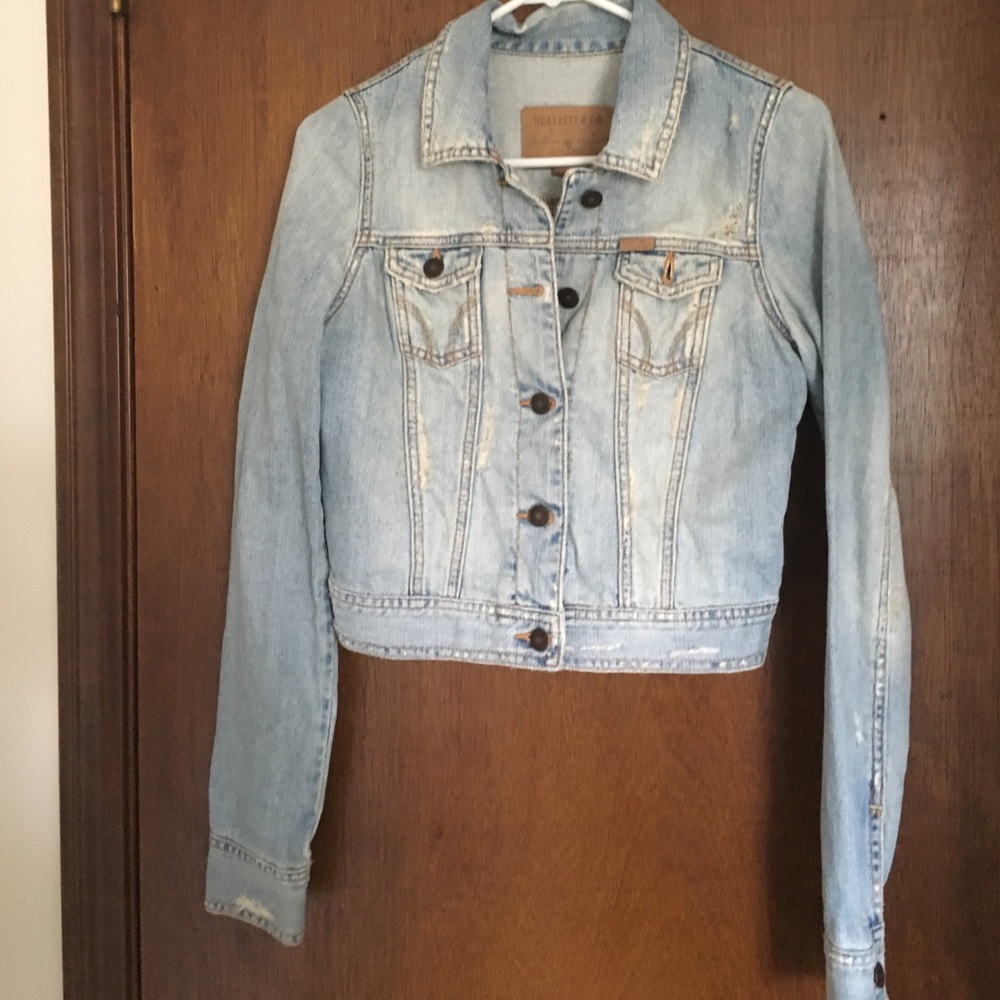 Crop Denim Top
