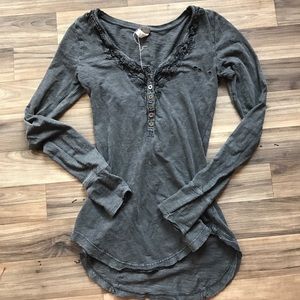 Free People Distressed Top