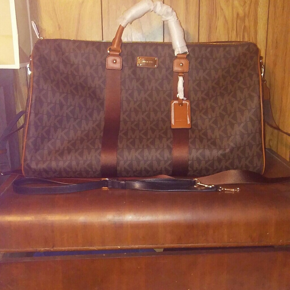 Michael Kors weekender duffle bag